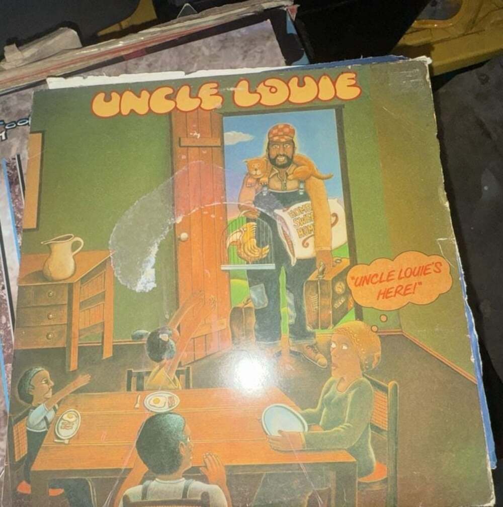 Uncle Louie - Uncle Louie's Here LP Vinyl Record Marlin Records 2228